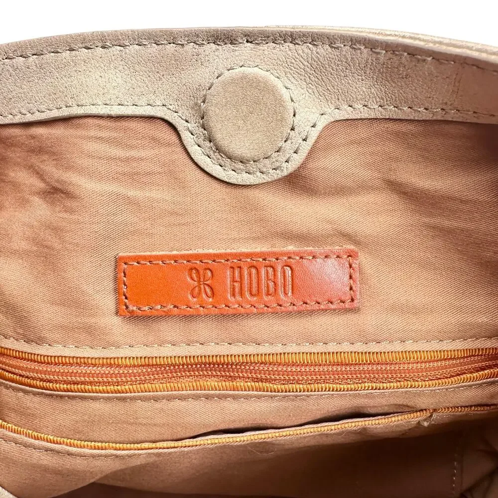 Hobo | Women | Pier Convertible Pearled Silver Leather Crossbody Shoulder Bag